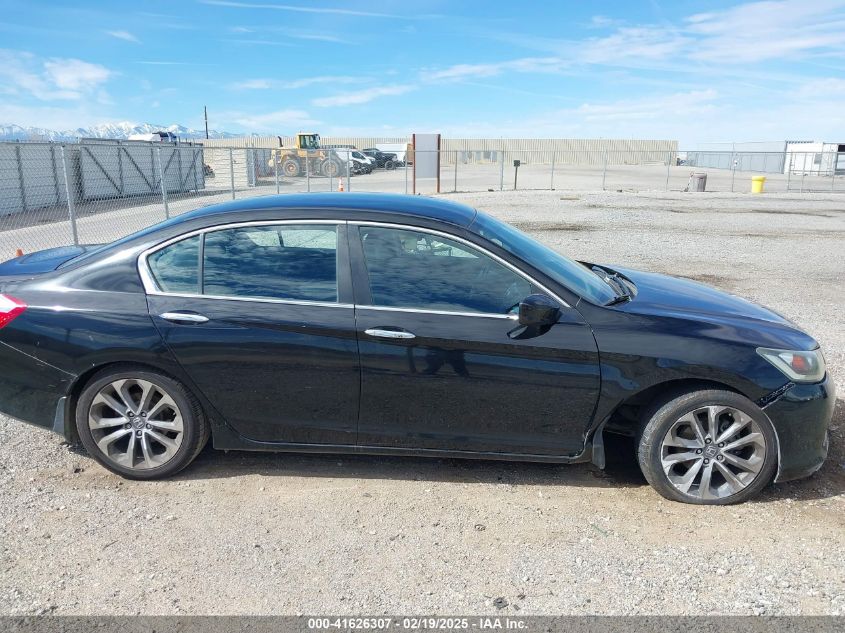 2014 Honda Accord Sport VIN: 1HGCR2F58EA308263 Lot: 41626307