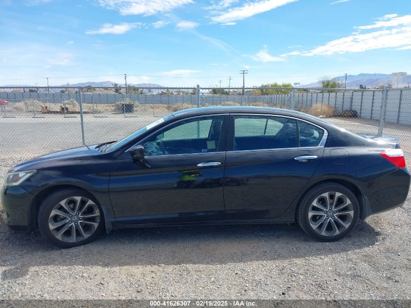 2014 Honda Accord Sport VIN: 1HGCR2F58EA308263 Lot: 41626307