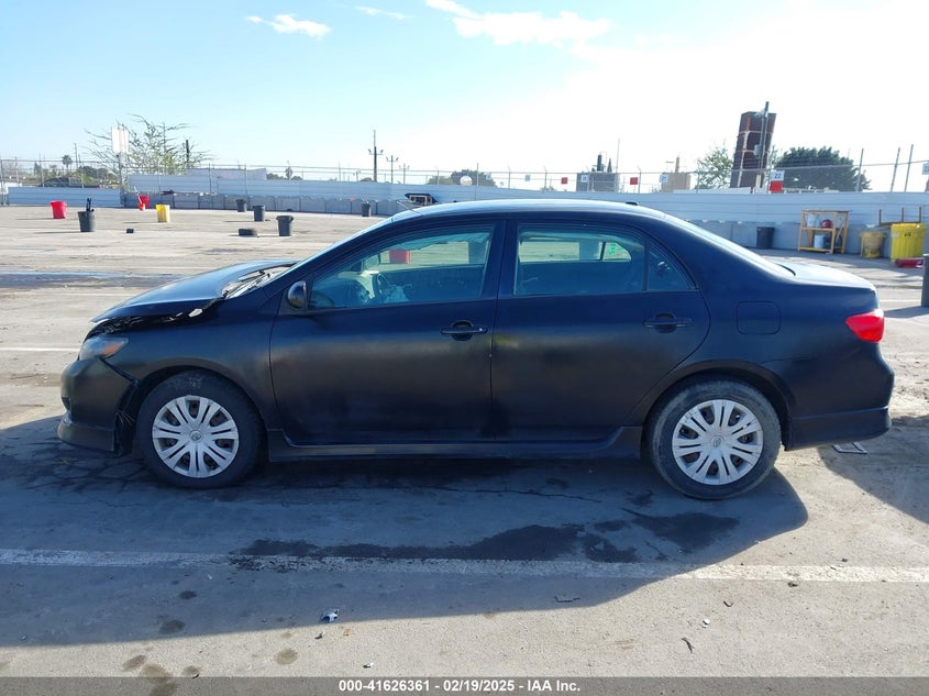 2009 TOYOTA COROLLA VIN: 1NXBU40E89Z109310