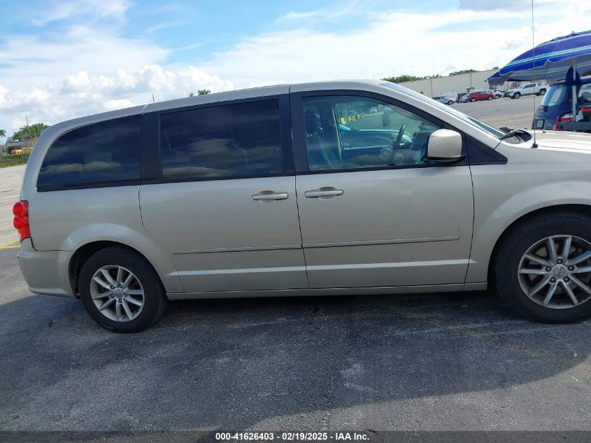 2013 Dodge Grand Caravan Sxt VIN: 2C4RDGCG5DR687243 Lot: 41626403