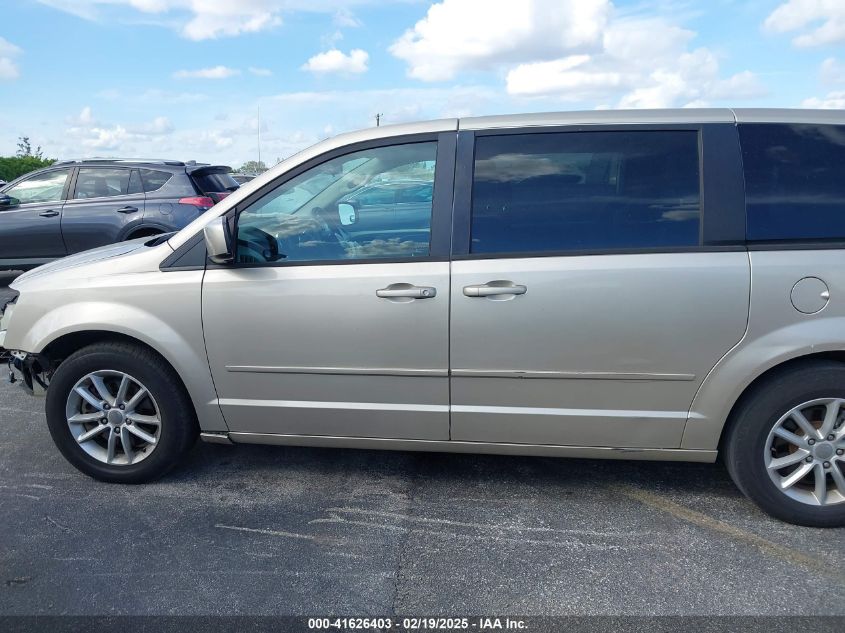 2013 Dodge Grand Caravan Sxt VIN: 2C4RDGCG5DR687243 Lot: 41626403