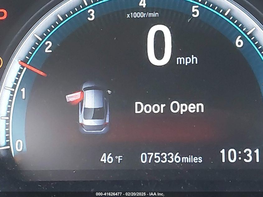 2019 Honda Civic Lx VIN: 2HGFC2F60KH555359 Lot: 41626477