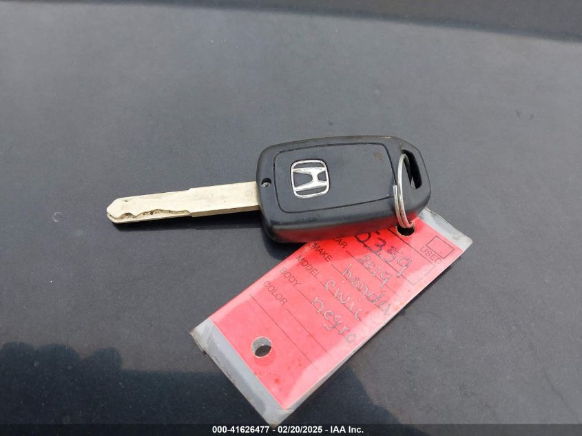 2019 Honda Civic Lx VIN: 2HGFC2F60KH555359 Lot: 41626477