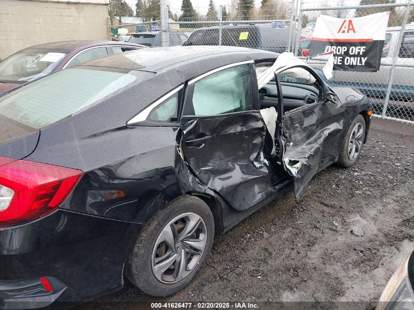 2019 Honda Civic Lx VIN: 2HGFC2F60KH555359 Lot: 41626477