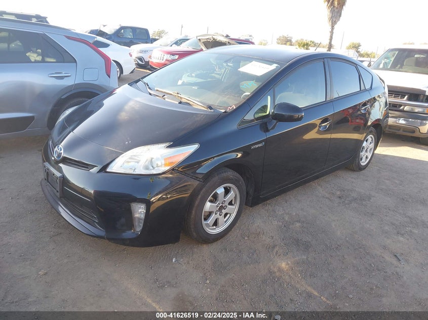 2014 TOYOTA PRIUS VIN: JTDKN3DU6E0361040