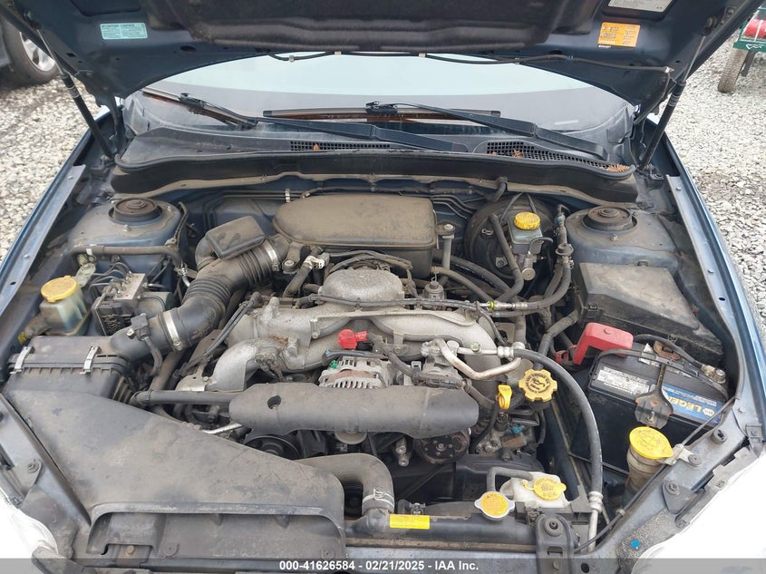 2009 SUBARU IMPREZA VIN: JF1GH63629H808994