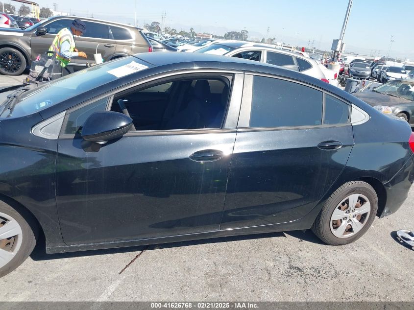 2017 Chevrolet Cruze Ls Auto VIN: 1G1BC5SM4H7190314 Lot: 41626768