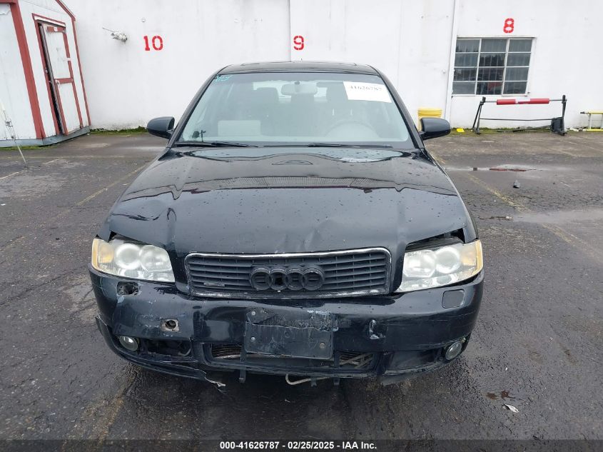 2005 Audi A4 1.8T VIN: WAULC68E85A047024 Lot: 41626787