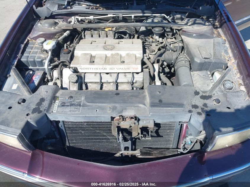 1995 Cadillac De Ville VIN: 1C6KF52Y7SU257016 Lot: 41626916