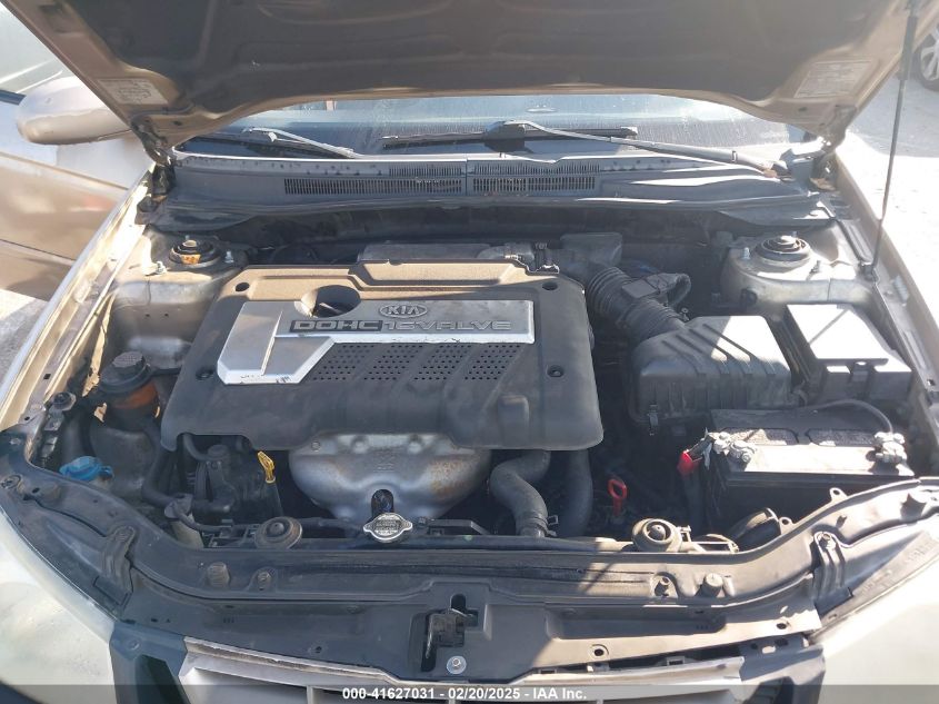 2004 Kia Spectra Ex/Lx VIN: KNAFE122145013930 Lot: 41627031