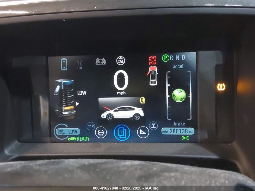 2012 Chevrolet Volt VIN: 1G1RD6E4XCU104110 Lot: 41627048