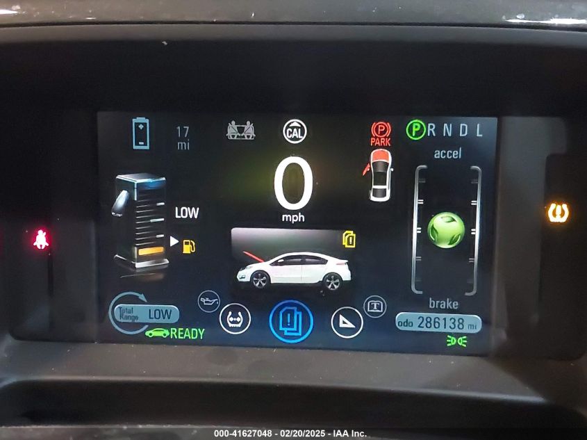 2012 Chevrolet Volt VIN: 1G1RD6E4XCU104110 Lot: 41627048