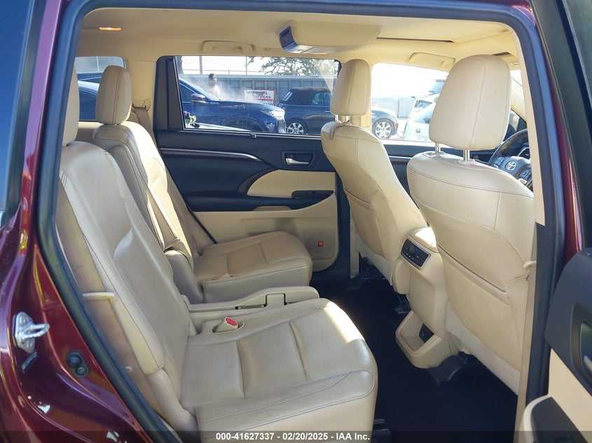 2014 TOYOTA HIGHLANDER LIMITED V6 - 5TDYKRFH6ES025844
