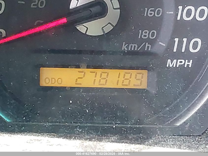 2003 Toyota 4Runner Limited V6 VIN: JTEBU17RX38001620 Lot: 41627690