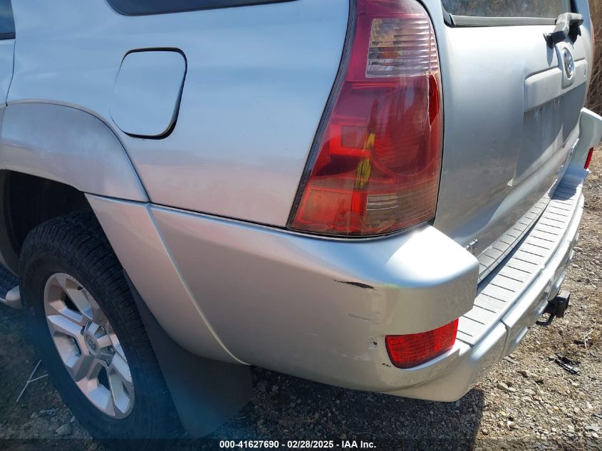 2003 Toyota 4Runner Limited V6 VIN: JTEBU17RX38001620 Lot: 41627690