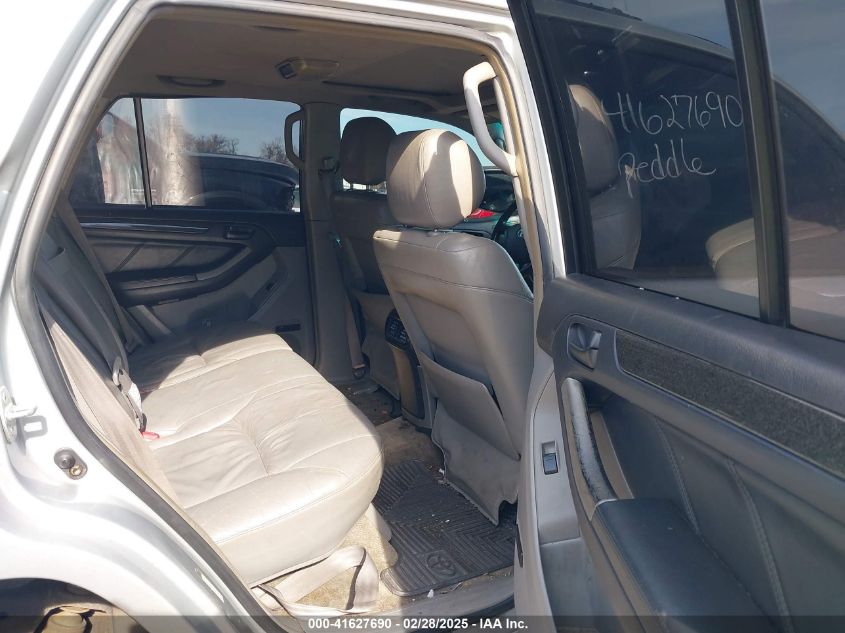 2003 Toyota 4Runner Limited V6 VIN: JTEBU17RX38001620 Lot: 41627690