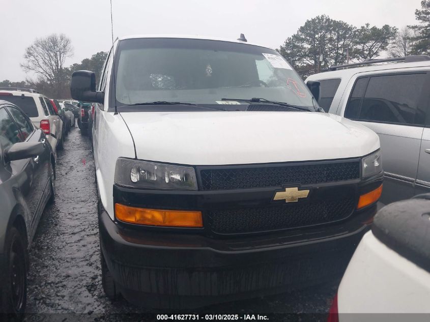 2019 Chevrolet Express 2500 Work Van VIN: 1GCWGAFP6K1279662 Lot: 41627731