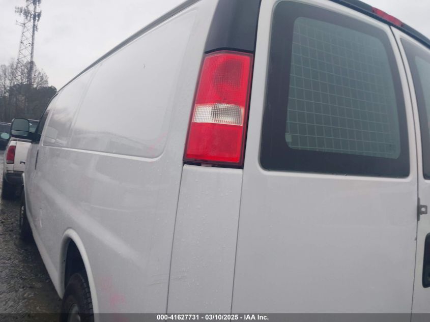 2019 Chevrolet Express 2500 Work Van VIN: 1GCWGAFP6K1279662 Lot: 41627731