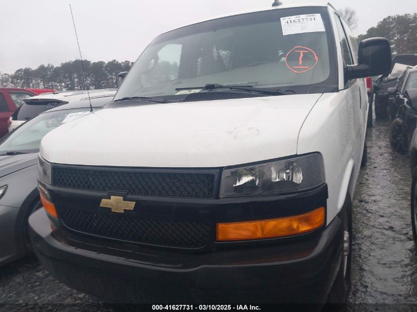 2019 Chevrolet Express 2500 Work Van VIN: 1GCWGAFP6K1279662 Lot: 41627731