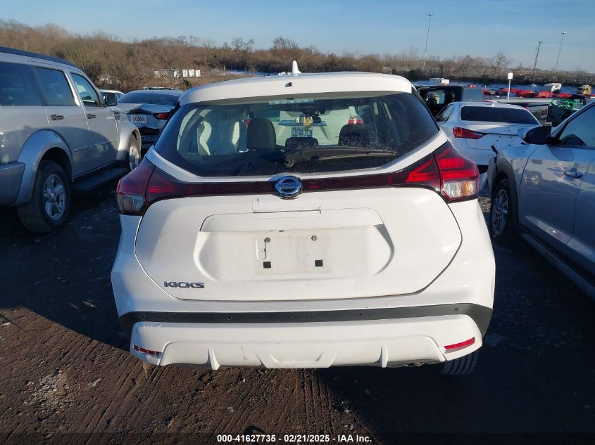 2021 Nissan Kicks S Xtronic Cvt VIN: 3N1CP5BV8ML499172 Lot: 41627735