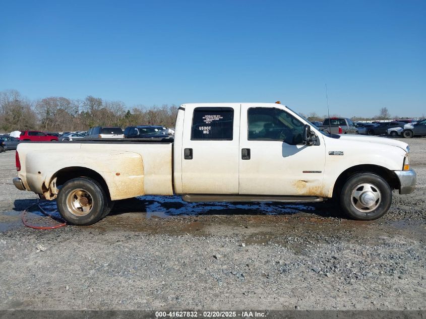 2000 Ford F-350 Lariat/Xl/Xlt VIN: 1FTWW32F9YED05202 Lot: 41627832