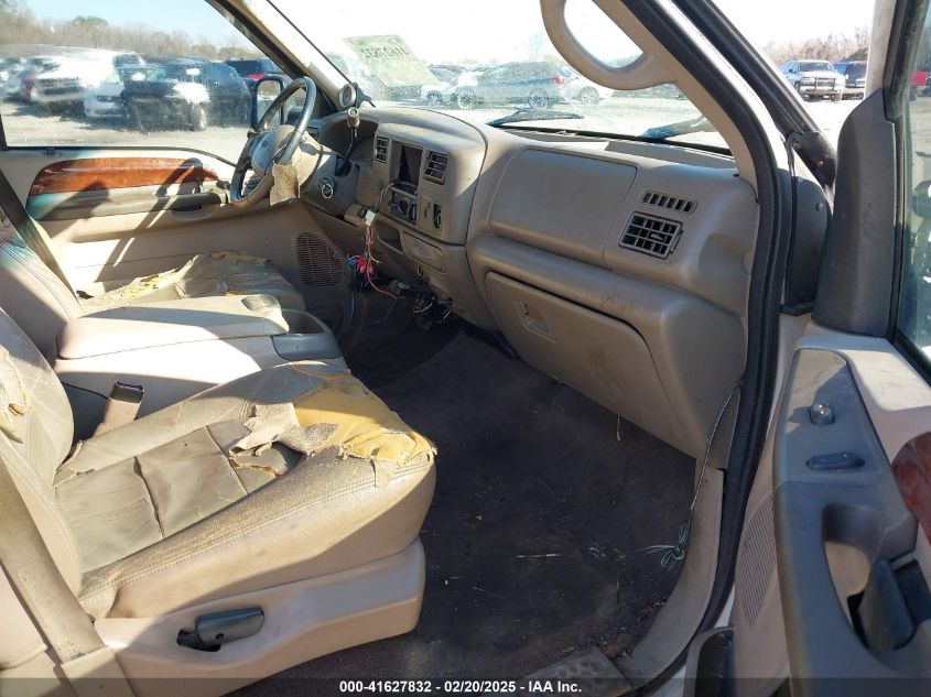 2000 Ford F-350 Lariat/Xl/Xlt VIN: 1FTWW32F9YED05202 Lot: 41627832