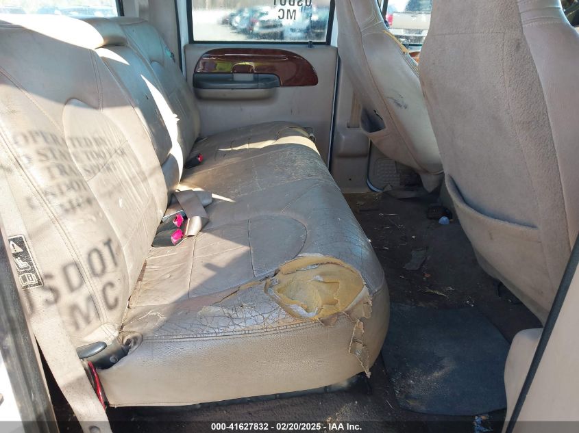 2000 Ford F-350 Lariat/Xl/Xlt VIN: 1FTWW32F9YED05202 Lot: 41627832