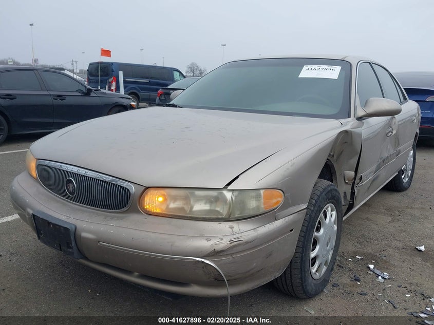 2000 Buick Century Custom beige sedan gasoline 2G4WS52J3Y1206710 photo #3