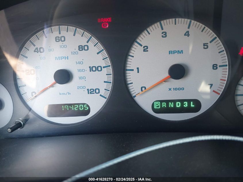 2002 Chrysler Town & Country Lx VIN: 2C4GP44342R619909 Lot: 41628270