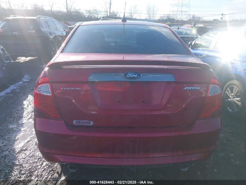 2012 Ford Fusion Sport VIN: 3FAHP0KC7CR244857 Lot: 41628443