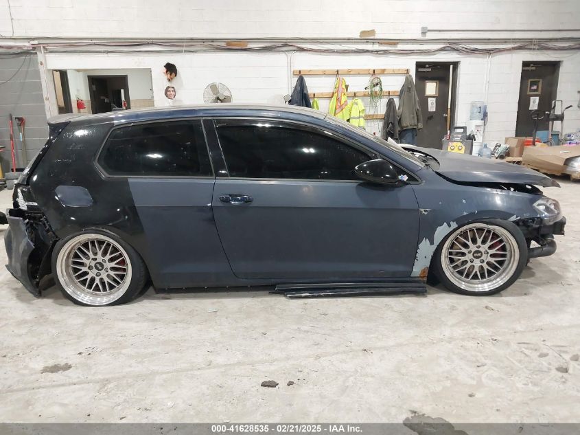 2015 Volkswagen Golf Gti S VIN: 3VWYT7AUXFM026922 Lot: 41628535