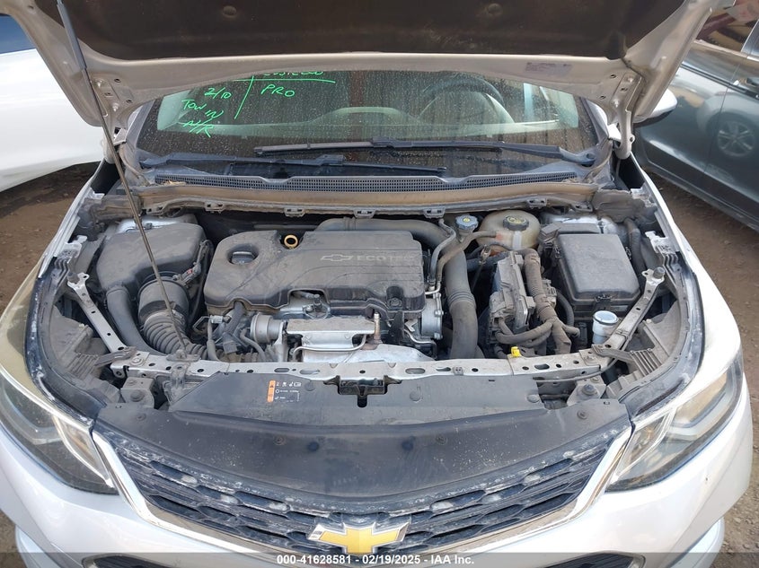 2017 CHEVROLET CRUZE VIN: 3G1BE6SM6HS588612