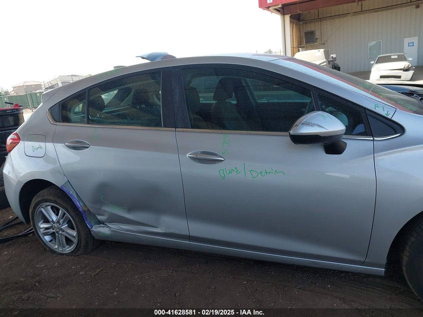 2017 CHEVROLET CRUZE VIN: 3G1BE6SM6HS588612