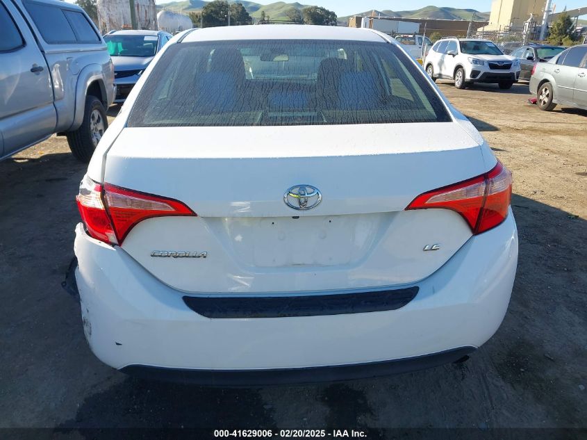 2019 Toyota Corolla Le VIN: 2T1BURHE5KC175774 Lot: 41629006