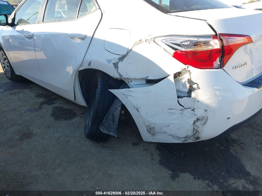 2019 Toyota Corolla Le VIN: 2T1BURHE5KC175774 Lot: 41629006