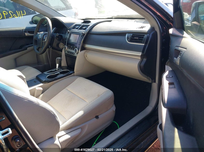 2012 TOYOTA CAMRY VIN: 4T1BF1FK2CU132224