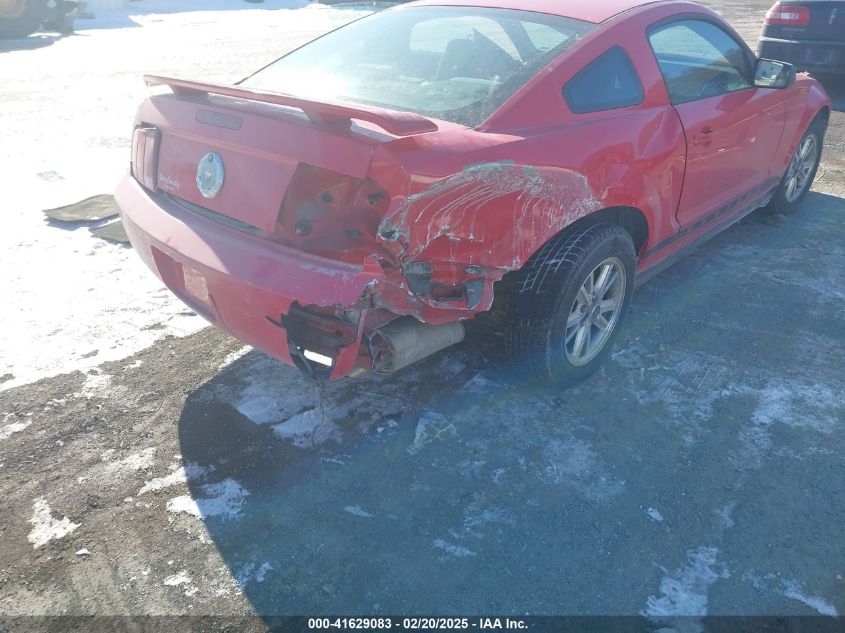 2006 Ford Mustang V6 VIN: 1ZVFT80N46526126 Lot: 41629083