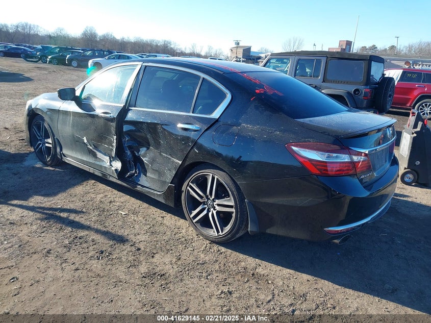 2017 HONDA ACCORD VIN: 1HGCR2F12HA171886