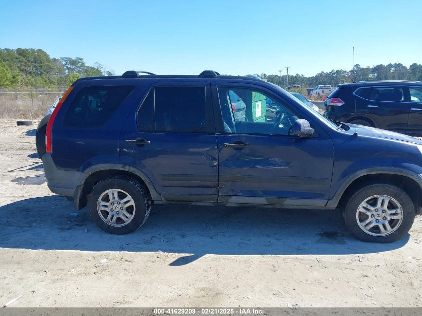 2004 Honda Cr-V Ex VIN: SHSRD78854U21166 Lot: 41629209