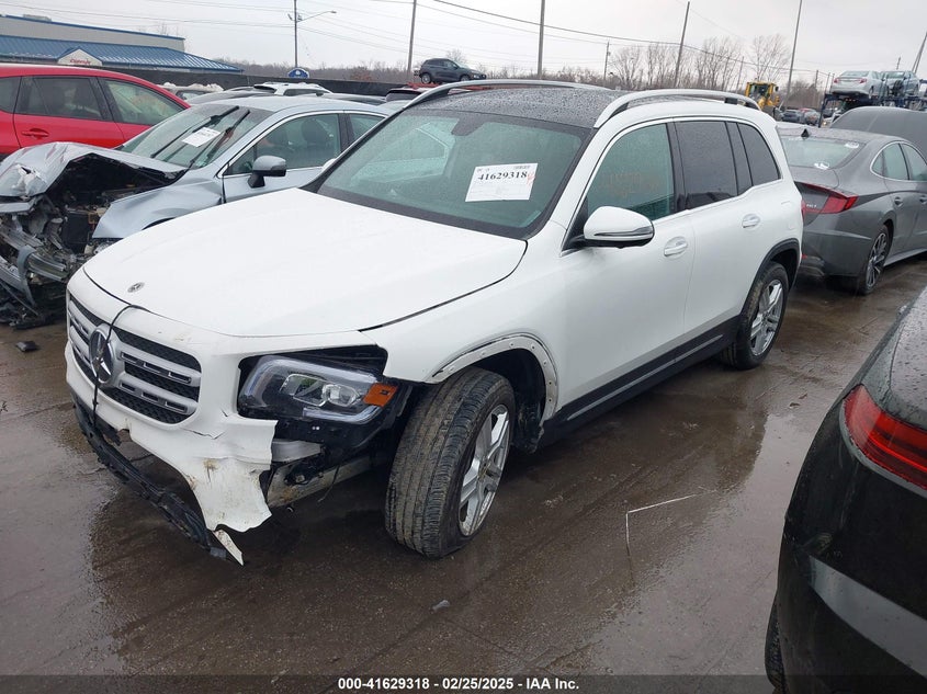 2021 MERCEDES-BENZ GLB VIN: W1N4M4HB2MW104634