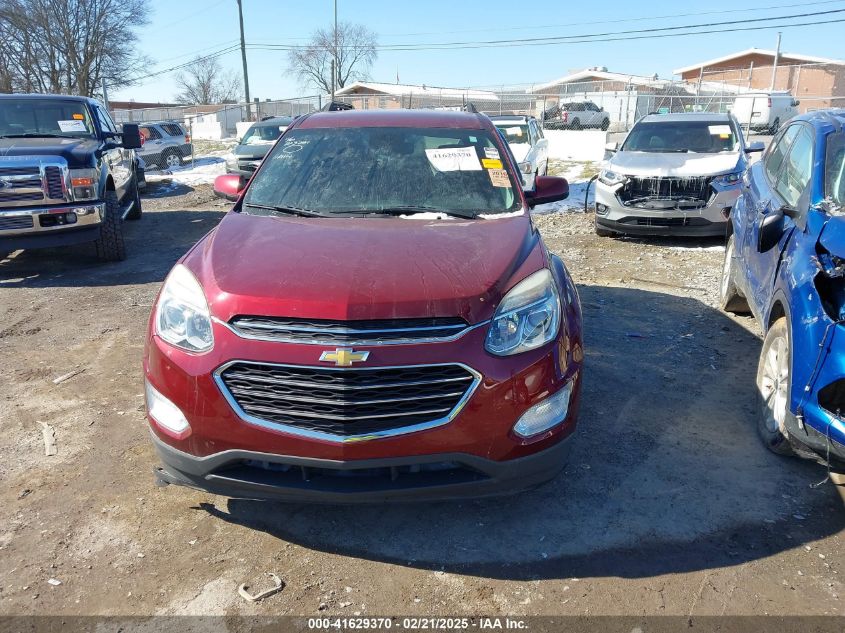 2016 Chevrolet Equinox Lt VIN: 2GNALCEKXG6203221 Lot: 41629370