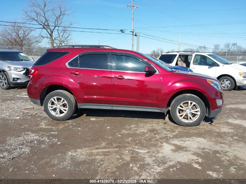 2016 Chevrolet Equinox Lt VIN: 2GNALCEKXG6203221 Lot: 41629370