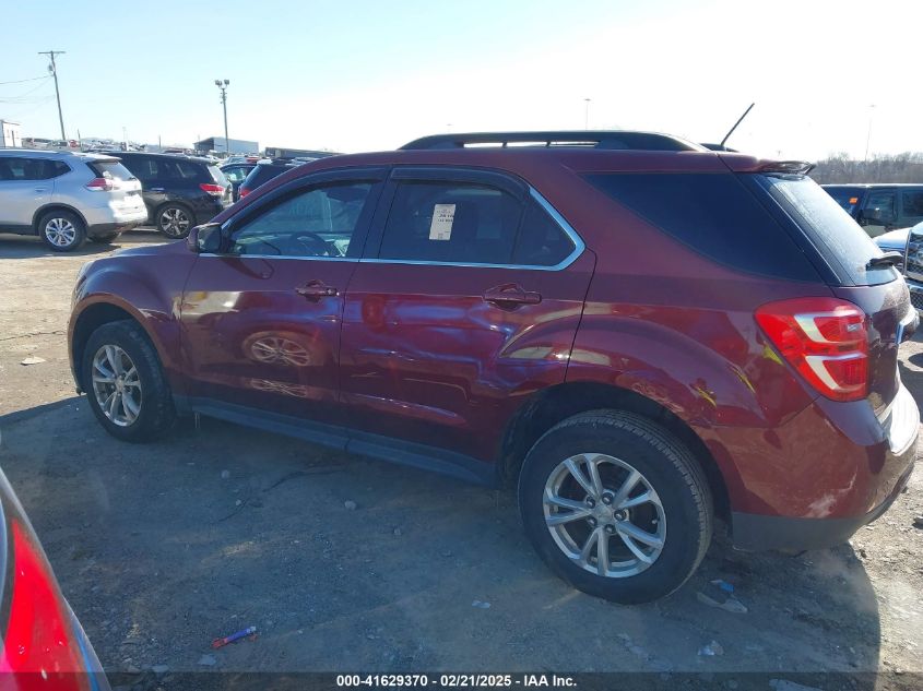 2016 Chevrolet Equinox Lt VIN: 2GNALCEKXG6203221 Lot: 41629370
