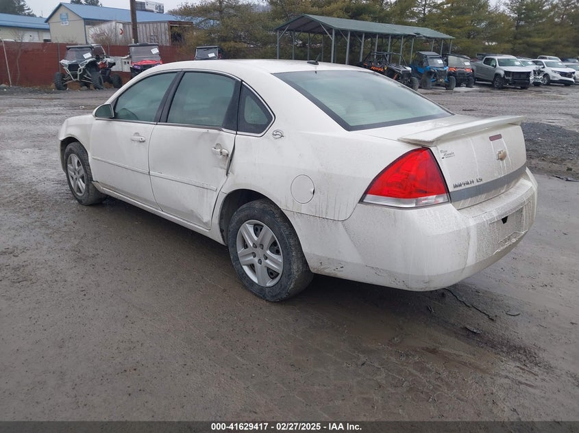 2006 CHEVROLET IMPALA VIN: 2G1WB58K969316267