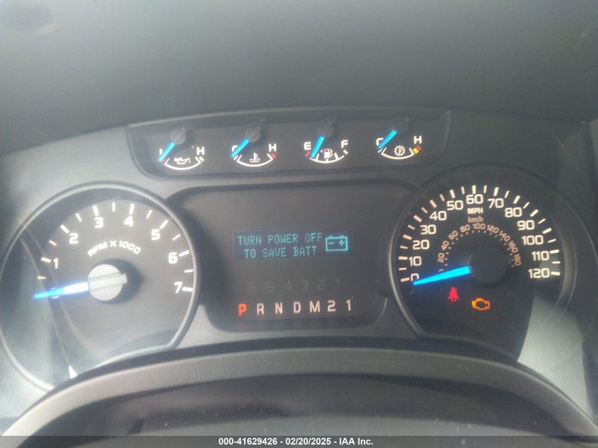 2013 FORD F150 VIN: 1FTFW1EF4DKD93409