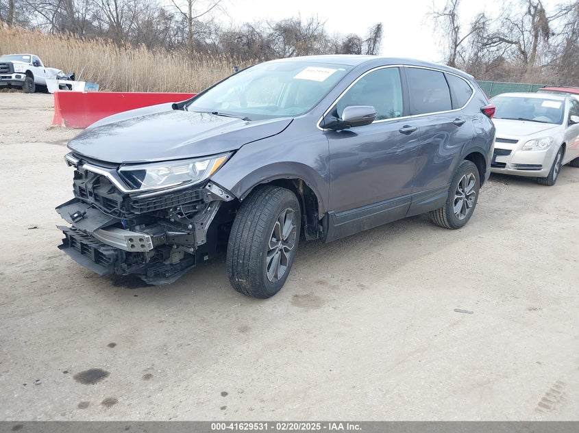 2022 HONDA CR-V AWD EX-L - 7FARW2H85NE024187