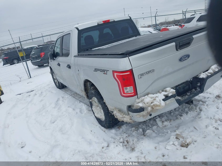 2015 FORD F150 VIN: 1FTEW1EP8FKF14594