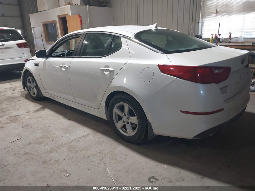 2015 KIA OPTIMA VIN: KNAGM4A77F5565019