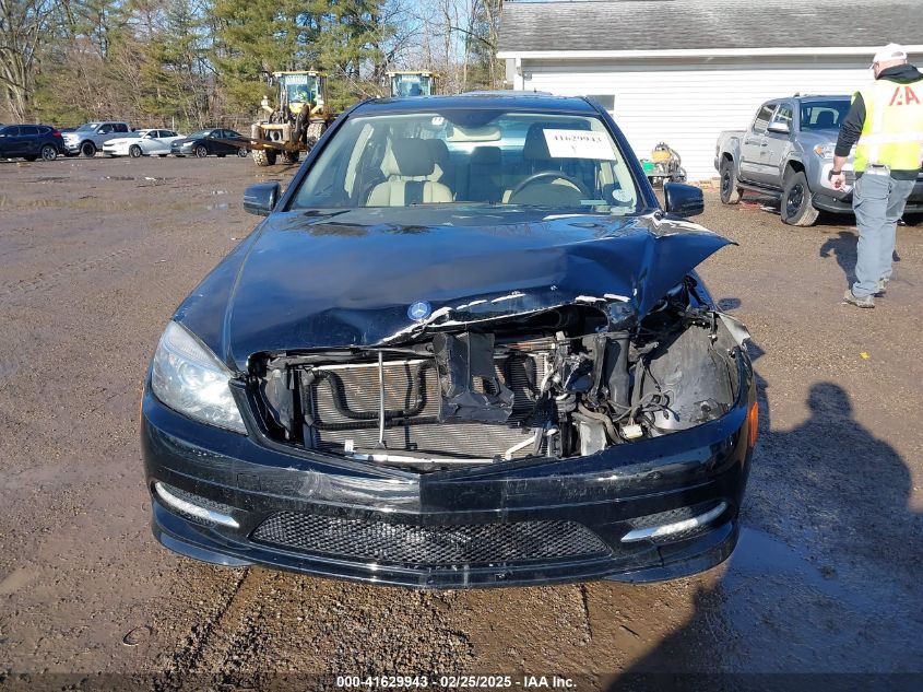 2011 Mercedes-Benz C 300 Luxury 4Matic/Sport 4Matic VIN: WDDGF8BB2BR173002 Lot: 41629943