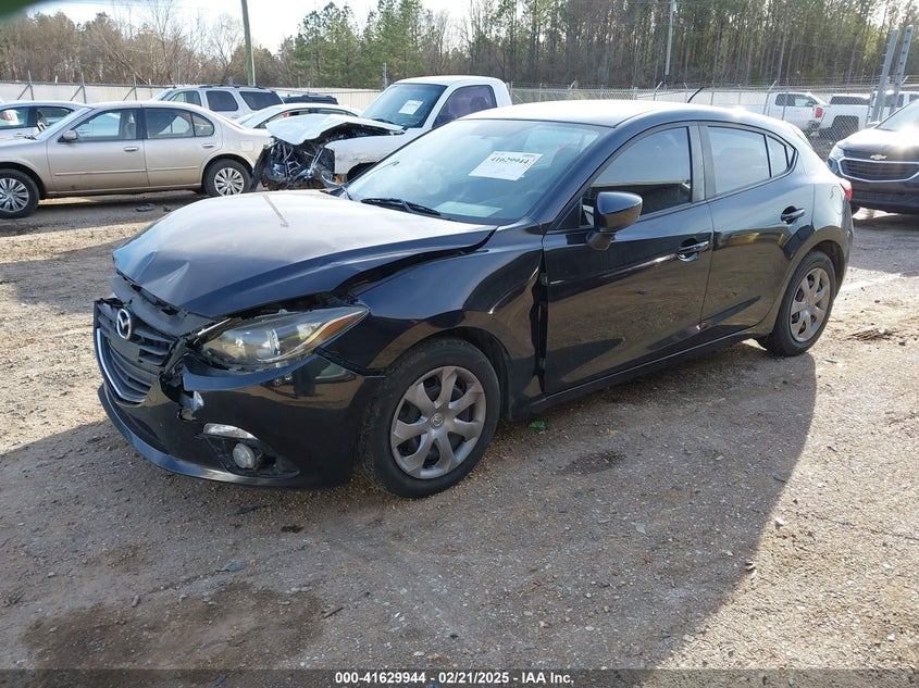 2014 MAZDA MAZDA3 I SPORT - JM1BM1K74E1192943